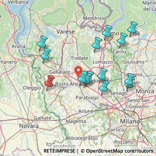 Mappa Via Sant'Antonio, 21050 Marnate VA, Italia (15.51429)