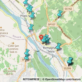 Mappa Piazza Cavour, 28078 Romagnano Sesia NO, Italia (1.2035)