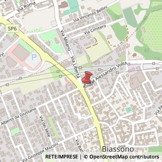 Mappa Via Porta D'Arnolfo, 86, 20853 Biassono, Monza e Brianza (Lombardia)
