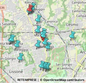 Mappa Biassono, 20853 Biassono MB, Italia (2.053)