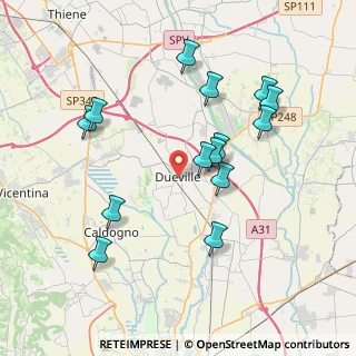 Mappa Via Dante, 36031 Dueville VI, Italia (3.80286)