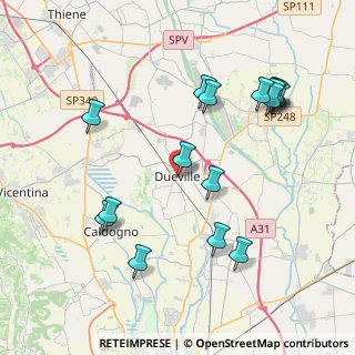 Mappa Via Rinaldo Arnaldi, 36031 Dueville VI, Italia (4.31313)