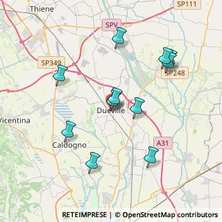 Mappa Via Dante, 36031 Dueville VI, Italia (3.77909)