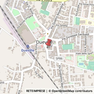 Mappa Via Rinaldo Arnaldi, 8, 36031 Dueville, Vicenza (Veneto)