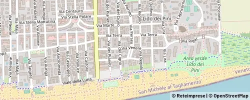 Mappa San Michele al Tagliamento