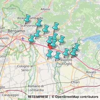 Mappa , 24060 Bolgare BG, Italia (5.74125)
