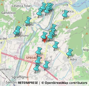 Mappa Via S. D'Acquisto, 25031 Capriolo BS, Italia (1.884)