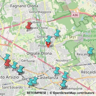 Mappa Via Diaz, 21050 Marnate VA, Italia (3.19)