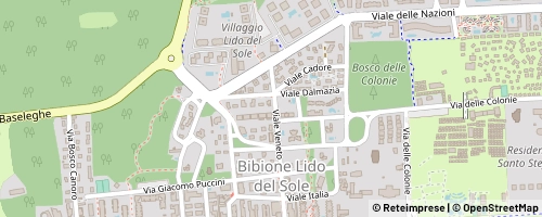 Mappa San Michele al Tagliamento