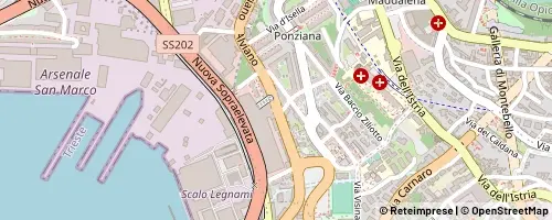 Mappa Trieste