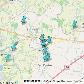 Mappa Via Cima Da Conegliano, 31056 Roncade TV, Italia (1.89)
