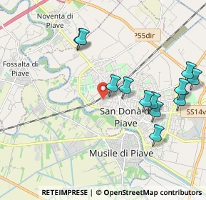 Mappa Via Milano, 30027 San Donà di Piave VE, Italia (2.09583)