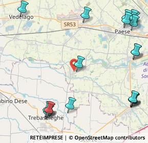 Mappa Via Dante, 31050 Badoere TV, Italia (6.20158)