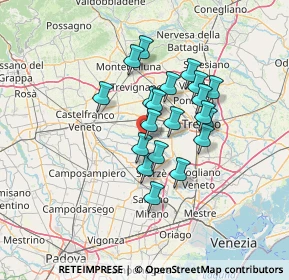 Mappa Via Dante, 31050 Badoere TV, Italia (10.238)