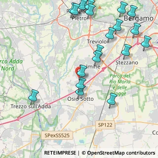 Mappa Via Gerolamo Tiraboschi, 24044 Osio Sopra BG, Italia (5.395)