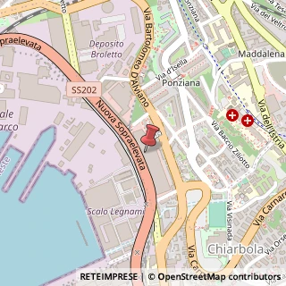 Mappa Via Italo Svevo, 14, 34144 Trieste, Trieste (Friuli-Venezia Giulia)