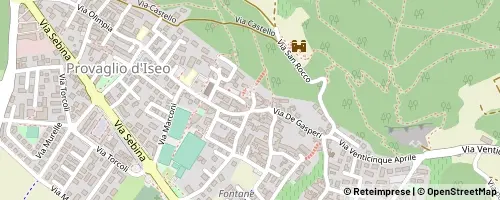 Mappa Provaglio d'Iseo