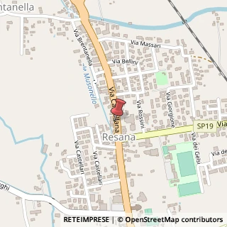 Mappa Via Castellana, 37, 31023 Resana, Treviso (Veneto)