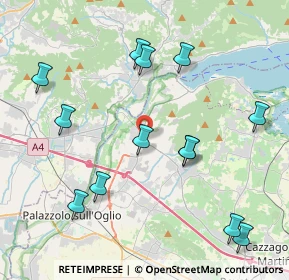 Mappa Via Balladore, 25031 Capriolo BS, Italia (4.53538)