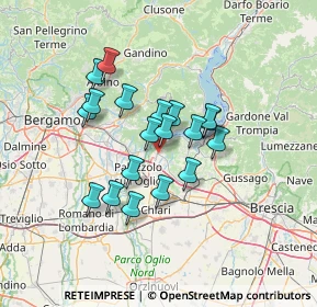 Mappa Via Balladore, 25031 Capriolo BS, Italia (10.61368)