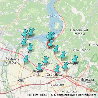 Mappa Via C. Battisti, 25050 Provaglio d'Iseo BS, Italia (6.90188)