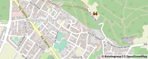 Mappa Provaglio d’Iseo
