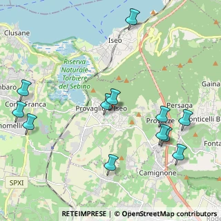 Mappa Via C. Battisti, 25050 Provaglio d'Iseo BS, Italia (2.47)