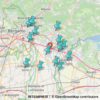Mappa Piazza della Vita, 24060 Bolgare BG, Italia (6.75643)