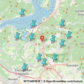 Mappa Via Privata Badino, 25050 Provaglio d'Iseo BS, Italia (4.57667)