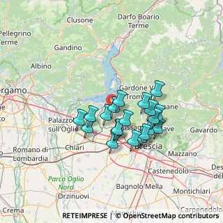 Mappa Via Privata Badino, 25050 Provaglio d'Iseo BS, Italia (10.681)