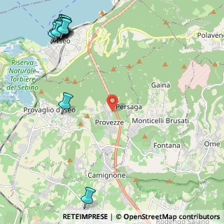 Mappa Via Privata Badino, 25050 Provaglio d'Iseo BS, Italia (3.37071)