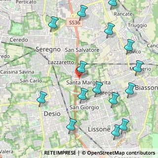 Mappa Via Grazia Deledda, 20851 Lissone MB, Italia (2.67333)