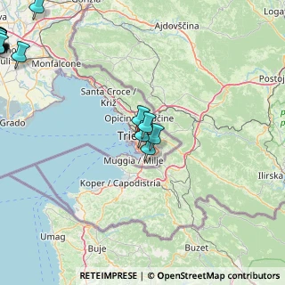 Mappa Via delle Campanelle, 34149 Trieste TS, Italia (30.20333)