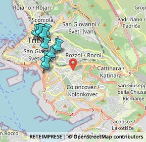 Mappa Via delle Campanelle, 34149 Trieste TS, Italia (1.96)