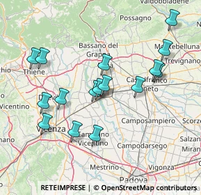 Mappa Via Risorgimento, 35014 Fontaniva PD, Italia (14.80813)