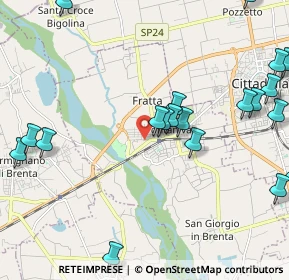 Mappa Via Risorgimento, 35014 Fontaniva PD, Italia (2.6955)