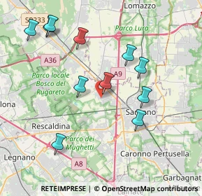Mappa Via Antonio Gramsci, 21040 Gerenzano VA, Italia (4.03182)