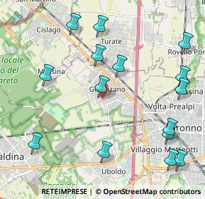 Mappa Via Antonio Gramsci, 21040 Gerenzano VA, Italia (2.53533)