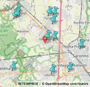 Mappa Via Antonio Gramsci, 21040 Gerenzano VA, Italia (2.5325)