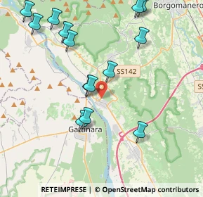 Mappa Vicolo Maccallè, 28078 Romagnano Sesia NO, Italia (4.49071)