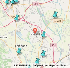 Mappa Viale Stazione, 36031 Dueville VI, Italia (7.547)