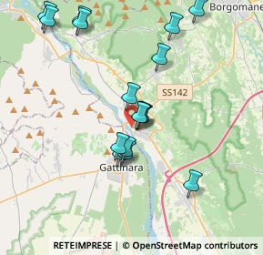 Mappa Via Privata Tevere, 28078 Romagnano Sesia NO, Italia (3.79)