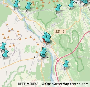 Mappa Via Privata Tevere, 28078 Romagnano Sesia NO, Italia (6.3385)