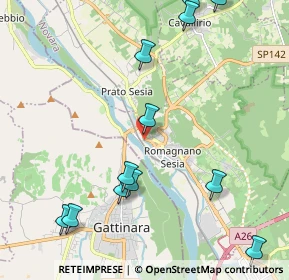 Mappa Via Privata Tevere, 28078 Romagnano Sesia NO, Italia (2.59083)