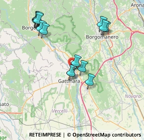 Mappa Via Privata Tevere, 28078 Romagnano Sesia NO, Italia (8.34563)