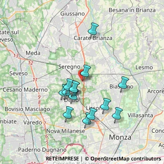 Mappa Via Madre Teresa, 20851 Lissone MB, Italia (3.31857)