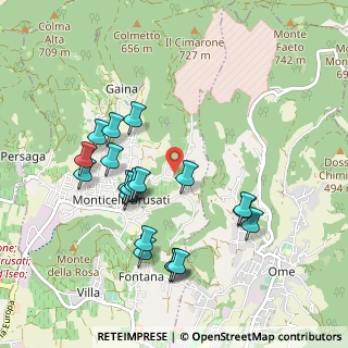 Mappa Via Alessandro Volta, 25040 Provaglio d'Iseo BS, Italia (0.9625)