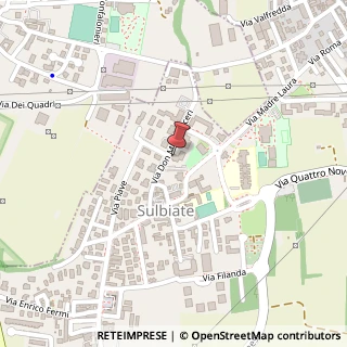 Mappa Via Don Mario Ciceri, 18, 20884 Casatenovo, Lecco (Lombardia)