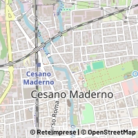 Map Cesano Maderno