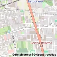 Kort Cesano Maderno